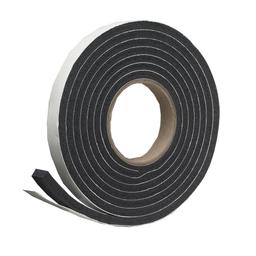 3/4 in. x 7/16 in. x 10 ft. Black High-Density Rubber Foam Weatherstrip Tape - black-frost-king-foam-tapes-r734h-64_1000@2x.jpg
