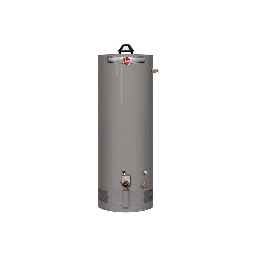 Atmospheric Tall Residential Water Heater, 40 gal, Natural/Propane, 32 Kbtu/hr, 0.62 Energy Factor