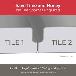 Restore 3 in. x 12 in. Ceramic Bright White Subway Tile (12 sq. ft./Case) - bright-white-daltile-ceramic-tile-re15312hd1p2-31_1000@2x.jpg