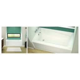 Exhibit Alcove Tub, 60 x 32 x 18 in, Left Hand Drain, White - bro9xq1fvhxsg1aeqjrb_c72219c8-a7c0-41d8-baf3-b50f5aaa6df4@2x.jpg