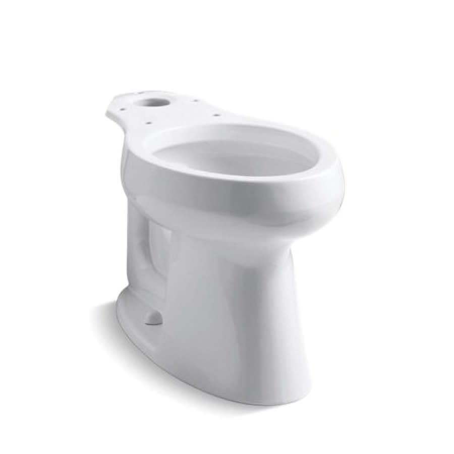 HighLine® Toilet Bowl, Floor Mount, 12 in Rough, ADA, Elongated, White