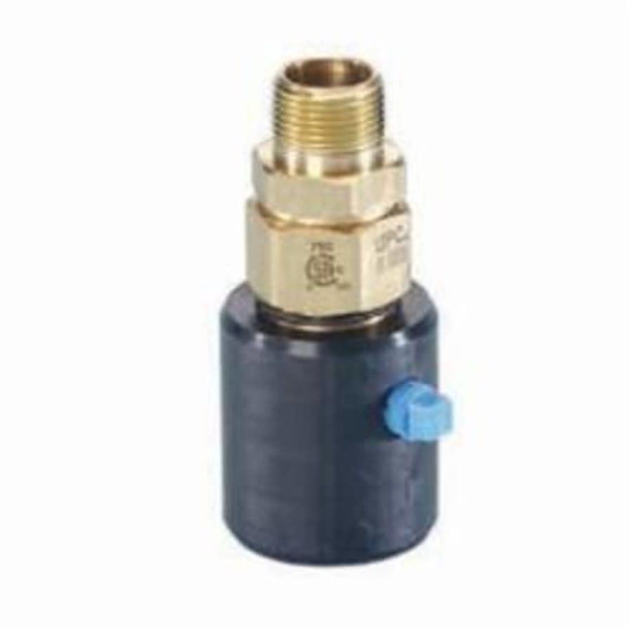 Gas Male Adapter, 1/2 in, Comp x MNPT, Brass