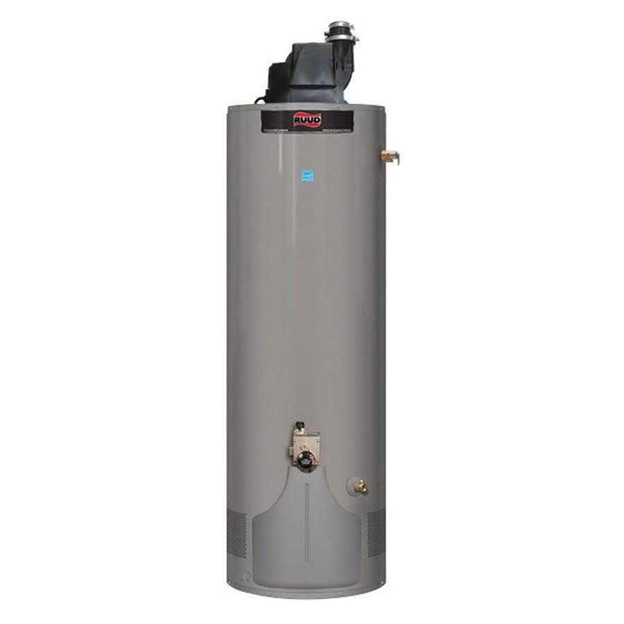 Power Tall Residential Water Heater, 50 gal, Natural Gas, 38 Kbtu/hr, Ultra Low NOx, 0.67 Energy Factor