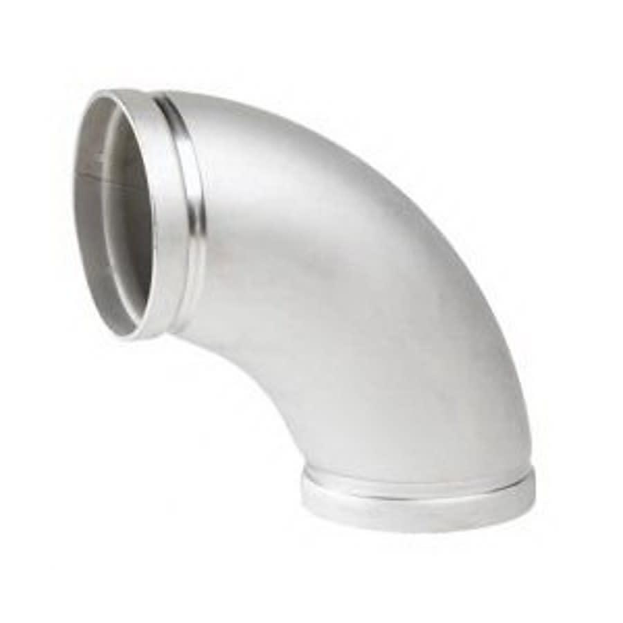 90 deg Elbow, 8 in, Groove, 304/304L Stainless Steel, SCH 10