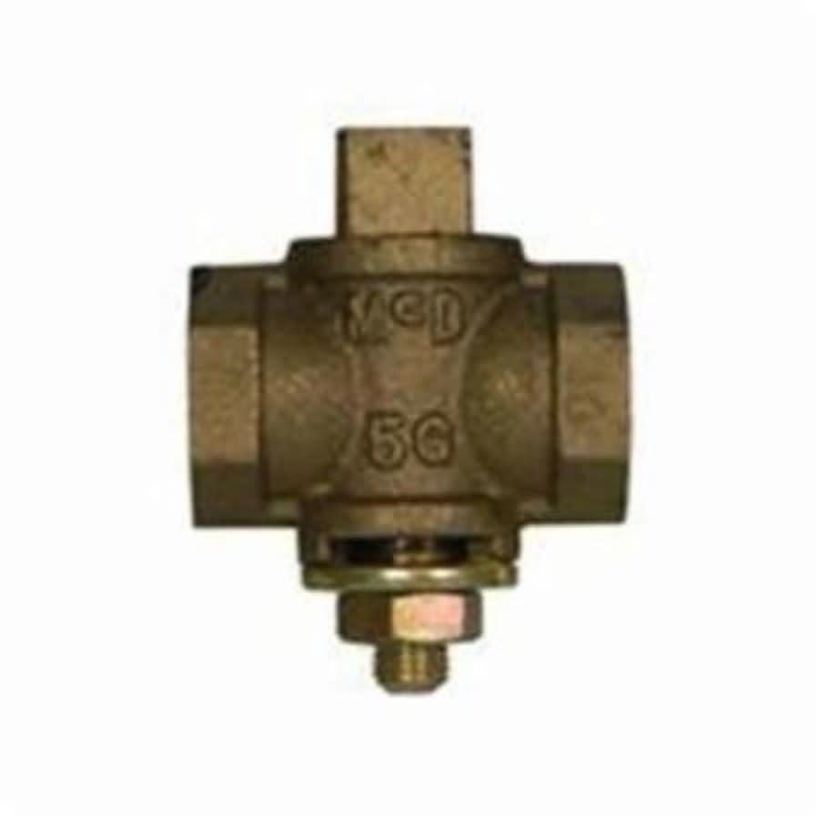 Plug Valve, 1-1/4 in, FNPT, Bronze