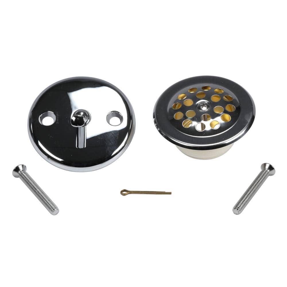 Trip Lever Bath Tub Drain and Overflow Trim Kit in Chrome