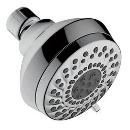 3-Spray Patterns 1.75 GPM 3.63 in. Wall Mount Fixed Shower Head in Chrome - chrome-delta-fixed-shower-heads-75301-64_600@2x.jpg