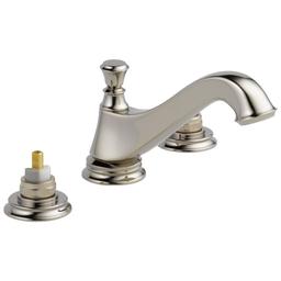 Cassidy Widespread Bathroom Faucet with Pop-Up Drain Assembly - Handles Sold Separately - Includes Lifetime Warranty - delta-3595lf-pnmpu-lhp-8595087_91fd2738-2180-4c91-8f24-74368731f633@2x.jpg