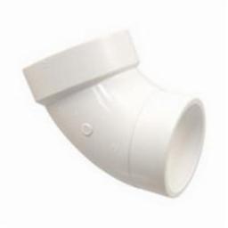 Street 60 deg Elbow, 1-1/2 in, Spigot x Hub, DWV, PVC - dv61mhr0bws47nhozisx_fc5d2211-e311-4772-b3a8-0fb8bed509a8@2x.jpg