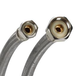 Flexible Water Supply, 3/8 x 1/2 in, Comp x FNPT, 30 in L, Stainless Steel - enhgtlwhcn26k0hrngcj_05736e19-3557-4274-9c66-bb1f5bb95c2f@2x.jpg