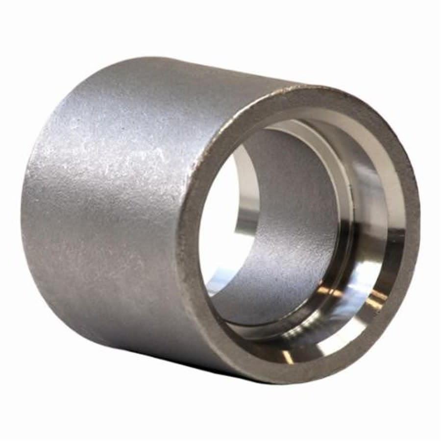 Coupling, 2 in, Socket Weld, 304/304L Stainless Steel, 150 lb