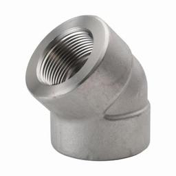 45 deg Elbow, 1-1/4 in, FNPT, 304/304L Stainless Steel, 3000 lb - ght9tjynrzo9kdatmt7e_1d6ae087-7470-45dd-85d0-ba69d4a6997f@2x.jpg