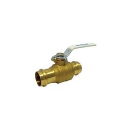 2-Piece Ball Valve, 1-1/4 in, Press, Full Port, Plated Brass Ball, Brass - gjnmmj3mgnggvemwdnhw_a32b30e2-f1f8-4738-891a-0ba33920bb0c@2x.jpg