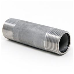 Nipple, 1/4 in, 5 in L MNPT, 304/304L Stainless Steel, SCH 40/STD - gygueqoh3dnihuexirft_8eee6453-8e61-4264-bb29-5d9e1e82936e@2x.jpg