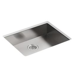 Vault™ Single Bowl Kitchen Sink, Under Mount, ADA, 24 x 18-1/4 in, 6 in Bowl Depth, 18 ga Satin Steel, Stainless - gzivppiondwzwjmui77h_8992320e-a3ed-4ecb-a489-617fb0f442aa@2x.jpg