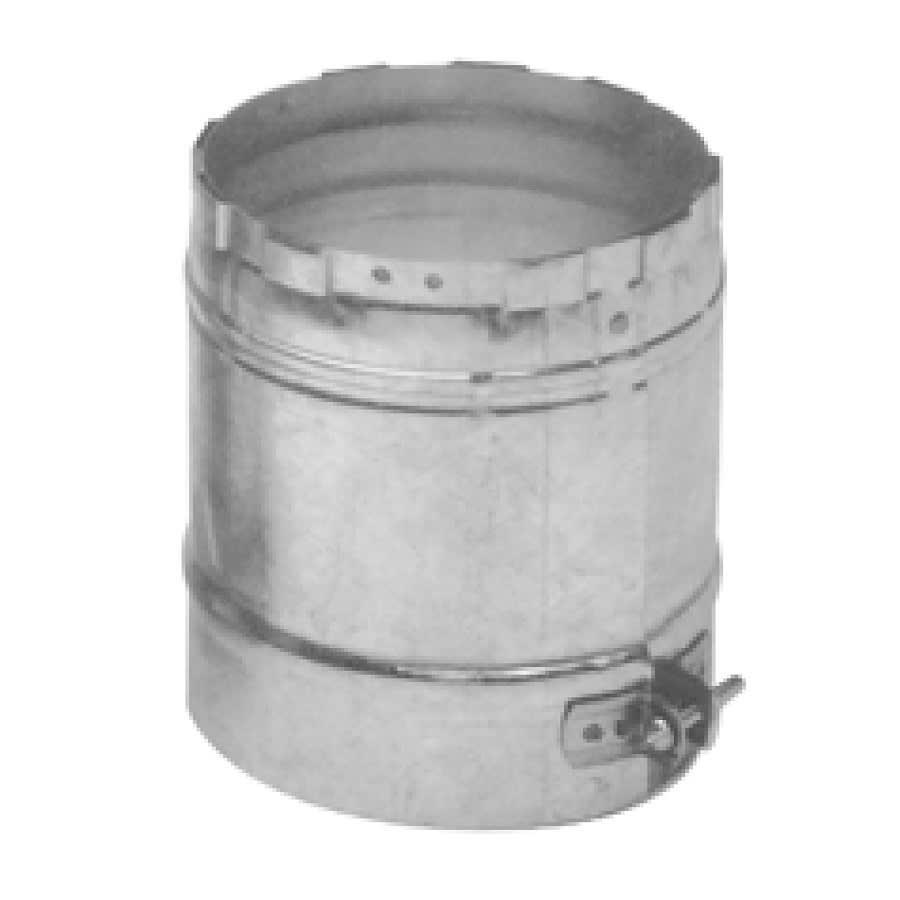 Round Female Vent Adapter/Connector, 4 in Dia