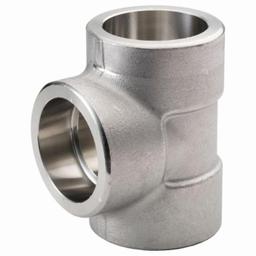 Tee, 1-1/4 in, Socket Weld, 304/304L Stainless Steel, 3000 lb - hcploe5dyf2dtjymy8gn_ab72f3e0-df64-4086-a28c-6cf619f7165d@2x.jpg