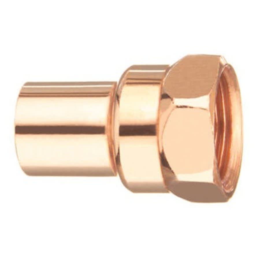 Female Adapter, 1-1/4 in, Fitting x FNPT, Copper