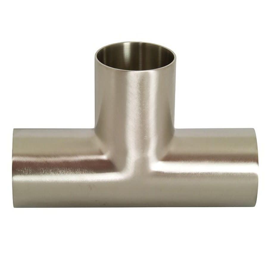 Tee, 1-1/2 in, Butt Weld, 304/304L Stainless Steel