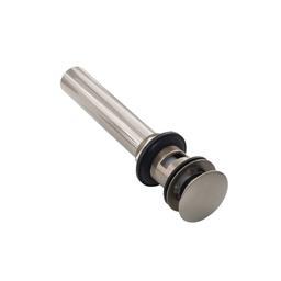 Pop-Up Mushroom Style Plug Lavoratory Drain With Overflow Holes, Brushed Nickel Stainless - inh9tboxcjksa5klkdt7_ebf138a4-c3e2-4b38-ba8f-57c19af78ab4@2x.jpg