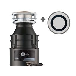 Badger 1 W/C 1/3 HP Continuous Feed Kitchen Garbage Disposal with Power Cord & Putty-Free Sink Seal - insinkerator-garbage-disposals-badger-1-w-c-flg-seal-64_1000@2x.jpg