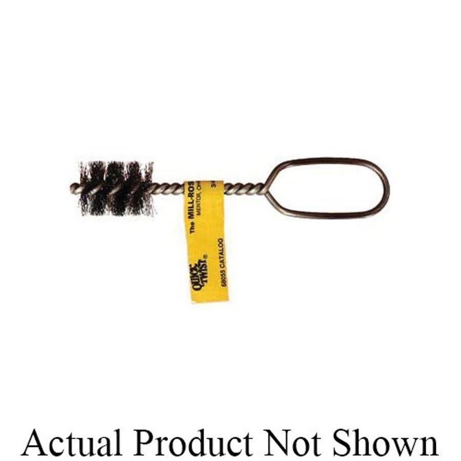 Quick Twist® 6800 Fitting Brush, 3/8 in ID x 1/2 in OD Dia, Stainless Steel Fill