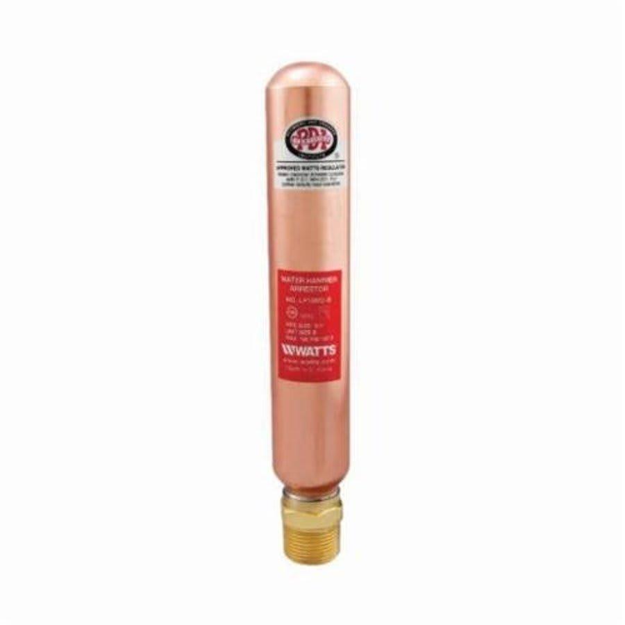 Water Hammer Arrestor, 1 in, MNPT, Copper