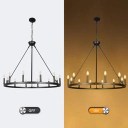12-Light Matte Black Chandelier Wagon Wheel Steel Frame - j3ttqd8oux5xtyws42kr_57f5099e-1158-47d8-a3db-08e3cedcb135@2x.jpg