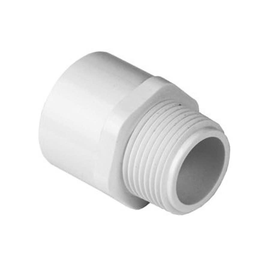 Male Adapter, 1-1/2 in, Socket x MNPT, SCH 40/STD, PVC