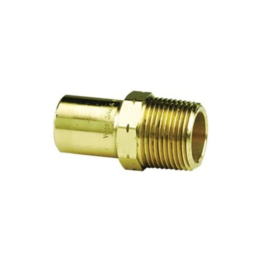 Male Adapter, 1 in, Fitting x MNPT, Copper