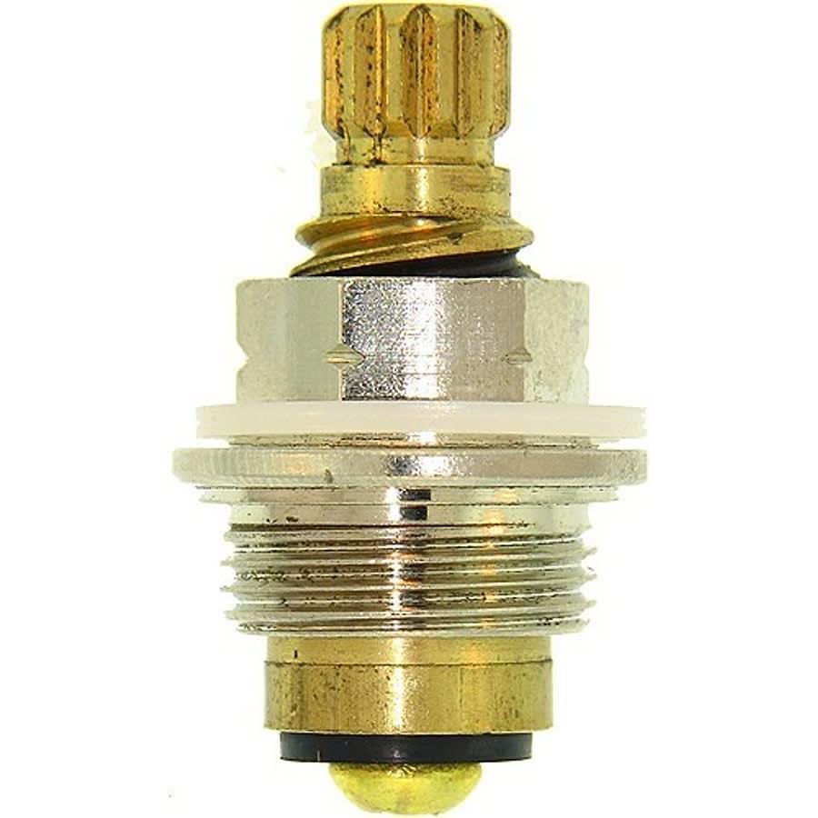 Compression Righthand Hot Lavatory Stem Unit, 1-1/8 in L, For Use With Pfister Faucets, 12 Point, B-6 Broach Style