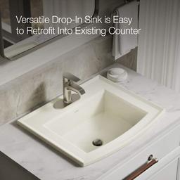 Archer 22-5/8" Drop In Bathroom Sink with 3 Holes Drilled and Overflow - kohler-k-2356-4-alternate-image-2616@2x.jpg