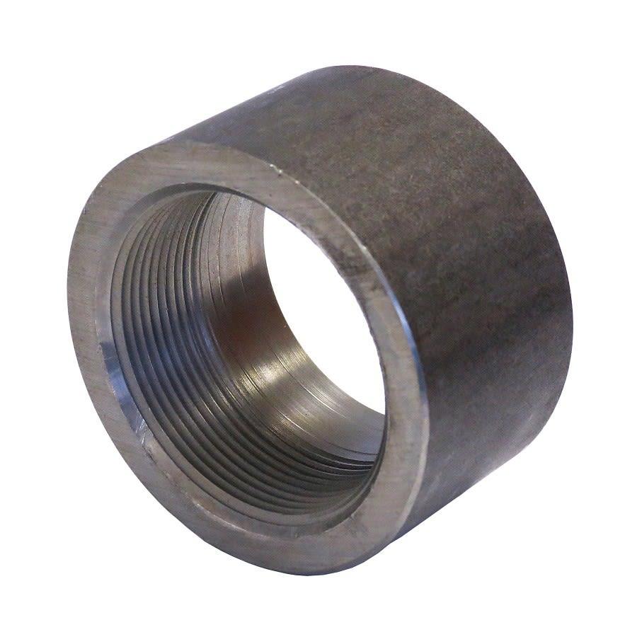 Half Coupling, 1 in, FNPT, SCH 80/XH, Forged Steel, 3000 lb
