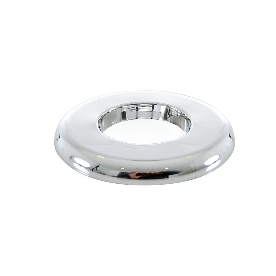 F&C Split Ring Escutcheon, 3/4 in IPS, Polished Chrome