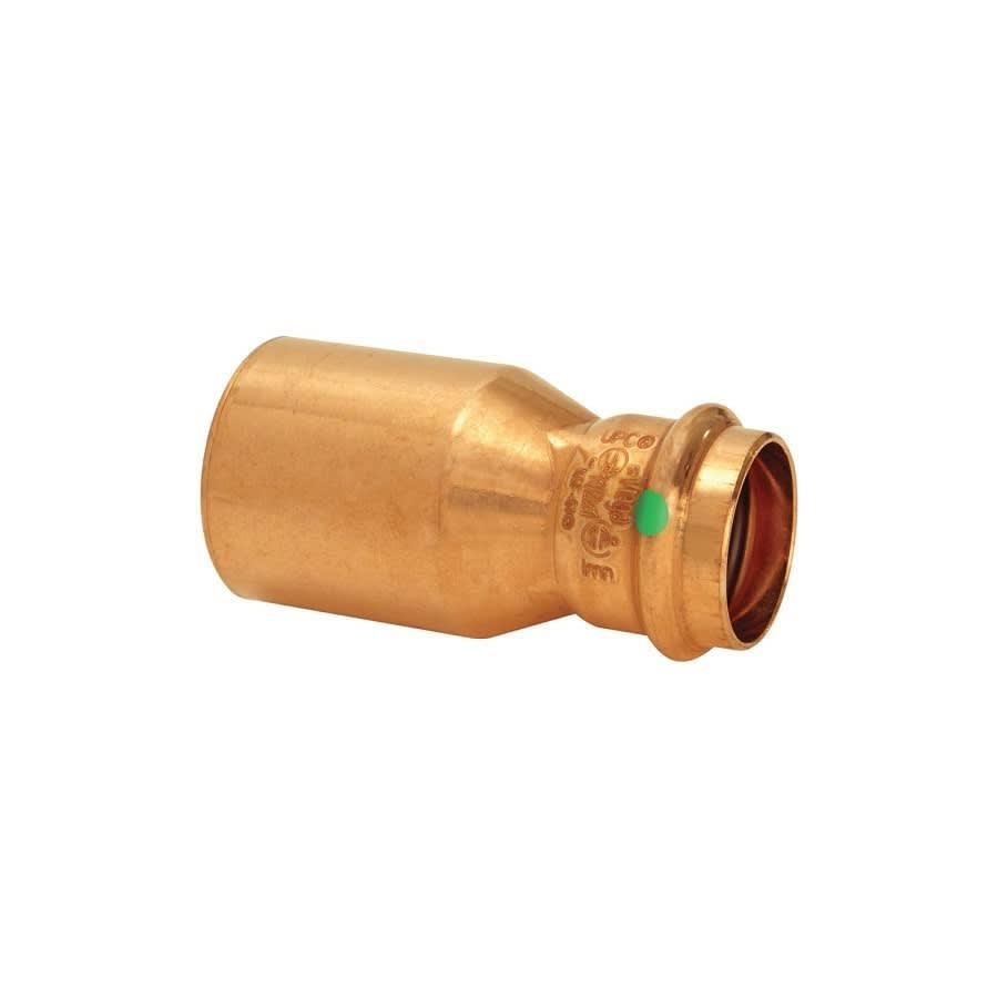 Bushing, 1-1/2 x 1/2 in, Fitting x Press, Copper