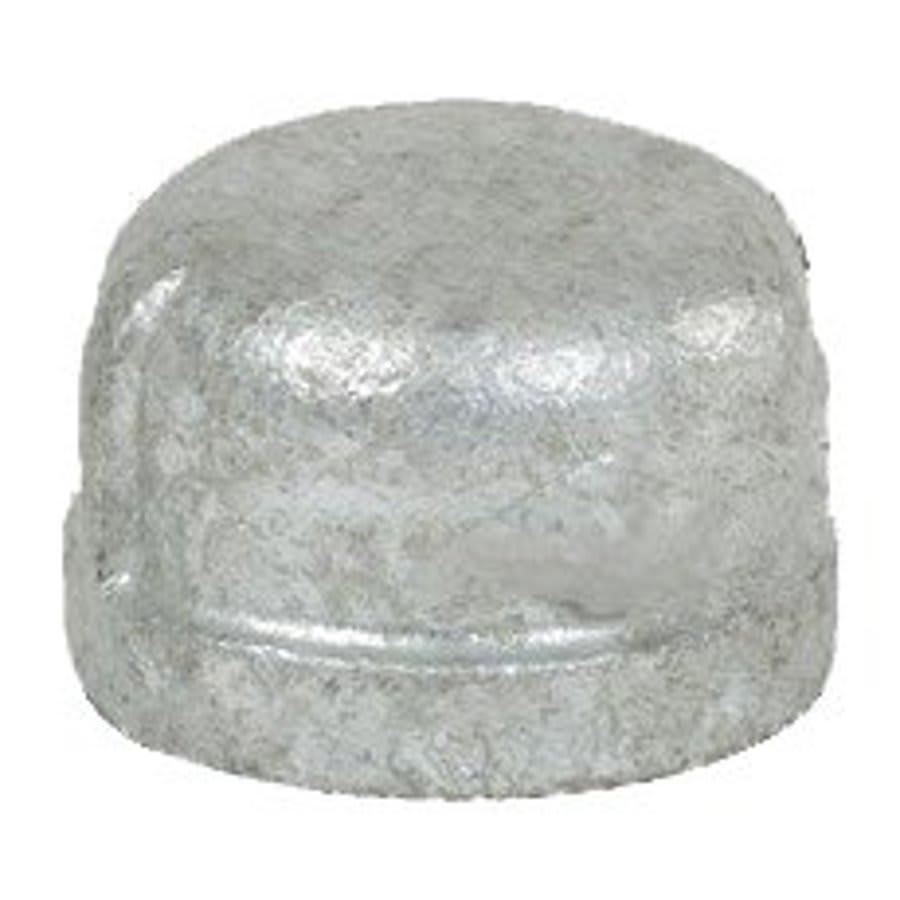 Cap, 1-1/4 in, FNPT, 150 lb, Malleable Iron, Galvanized