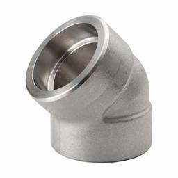 45 deg Elbow, 1-1/4 in, Socket Weld, 304/304L Stainless Steel, 3000 lb - lwpd3uouhruwukf1gh1t_c56f4856-21c7-453f-a293-2853f27cf8c6@2x.jpg