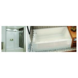 Rubix Alcove Tub, 60 x 32 x 18 in, Right Hand Drain, White - m9chmgxdx0dkzxrje0kf_d3eb9208-f61b-413f-a322-fcd1776a3e99@2x.jpg