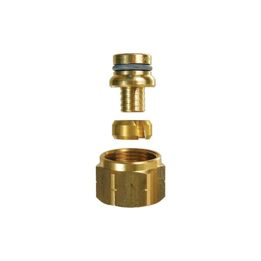Adapter, 1/2 in, Comp, Bronze