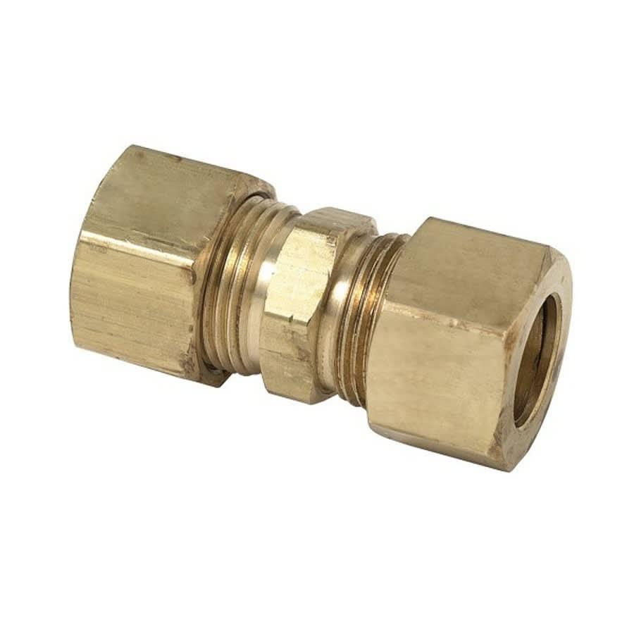Union, 5/8 in, Comp, Brass, Rough Brass, Domestic