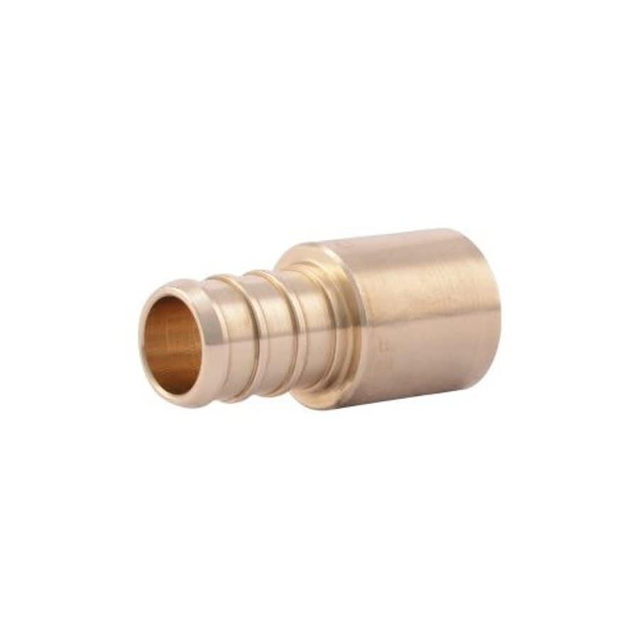 Adapter, 1/2 in, Crimp PEX x Fitting, Brass