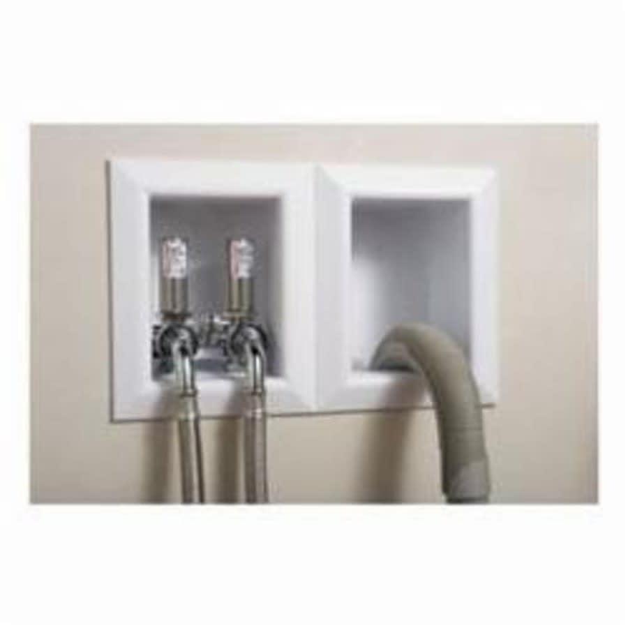 OxBox™ Outlet Box With (2) MiniRester™ Arresters and Plain Valve, 1/2 in, Female C x 3/4 in, Male Hose Thread Outlet, ABS