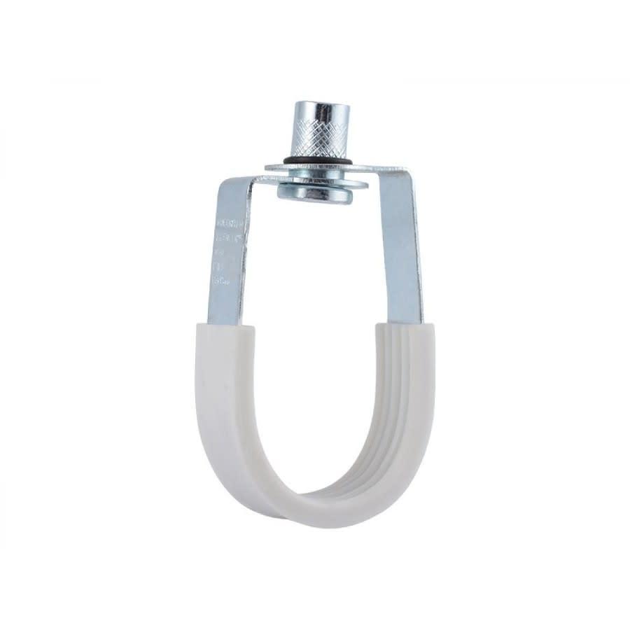 Swivel Ring Hanger, 4 in, Steel, Electrogalvanized, Thermal Plastic Elastomer Lined