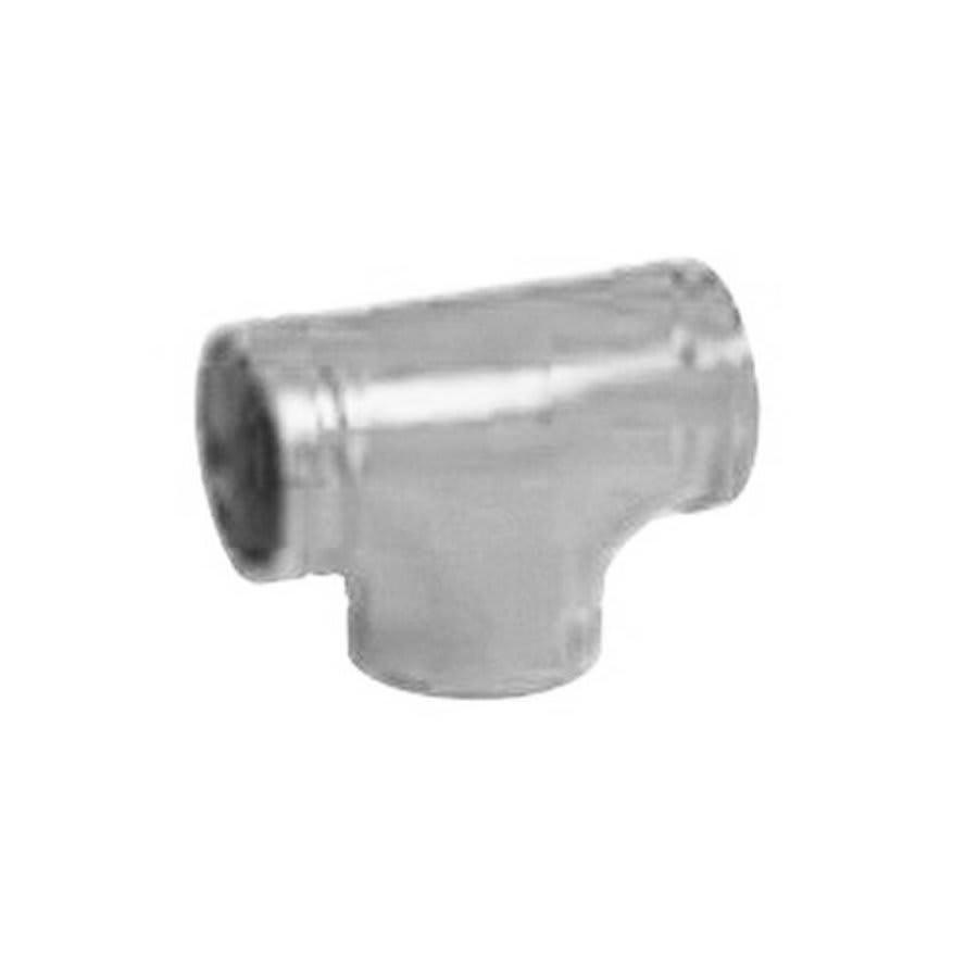 Short Radius Tee, 8 in, Groove, Ductile Iron, Galvanized