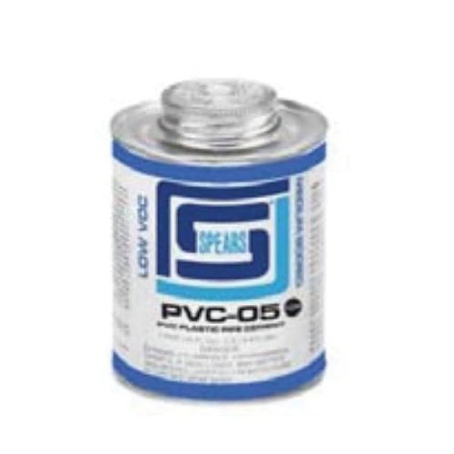 PVC-05 Medium Body Cement, 1/2 pt, Clear, For PVC