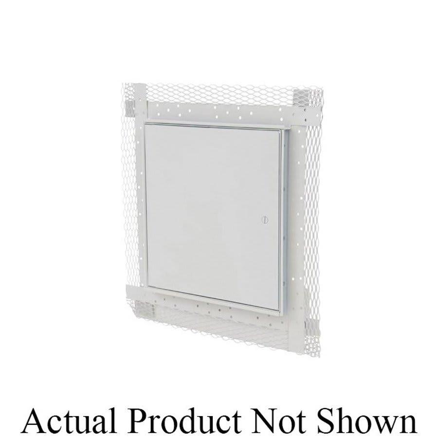 Metal Lath Access Door, Screw Driver Lock, 14 x 14 in, Galvanized Steel, 16 ga, Primer Coated
