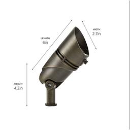 VLO 6" LED Large Accent Light with 35° Beam Spread - 2700K - pfkok0wnqjxyquoaxkri_47084c27-48a4-48e5-9733-8714687fe76b@2x.jpg