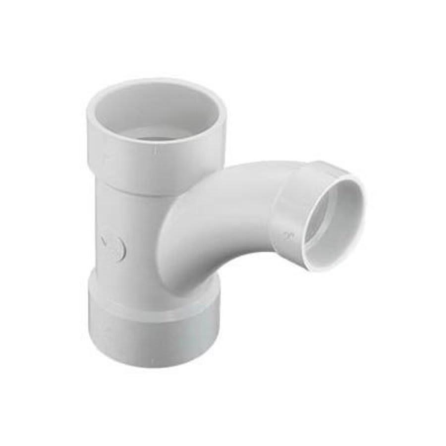 Combination Wye and 45 deg Elbow, 3 x 1-1/2 in, Hub, DWV, PVC