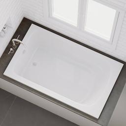 Lansford 60" x 36" Drop In Acrylic Soaking Tub with Reversible Drain and Overflow - proflo-pfs6036n-alternate-image-76@2x.jpg