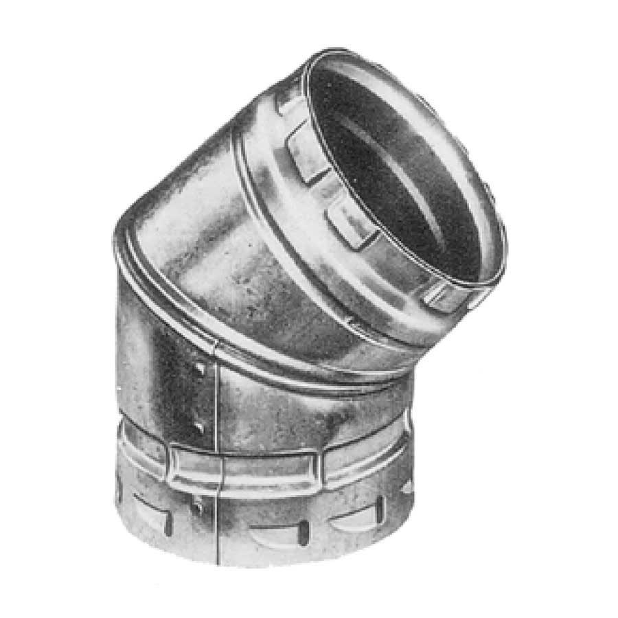 Round Vent Elbow, 4 in Dia